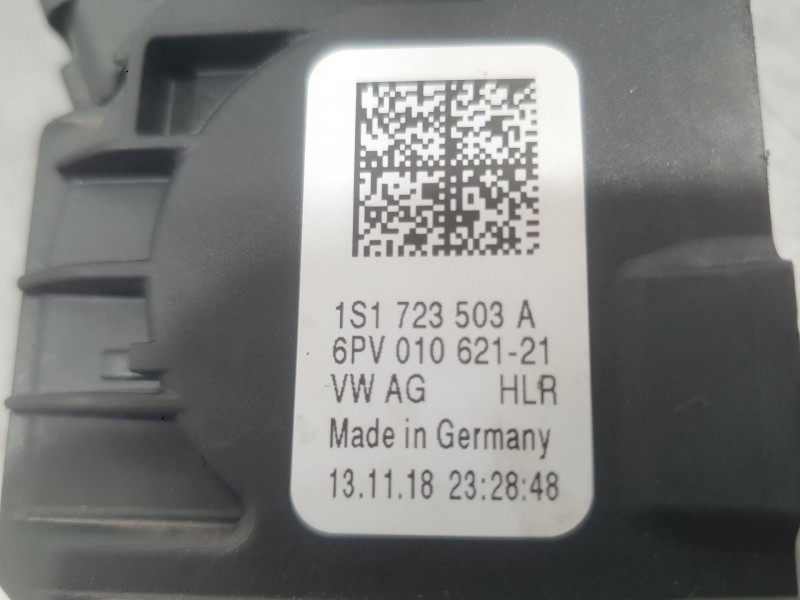Recambio de potenciometro pedal para volkswagen up! (121, 122, bl1, bl2, bl3, 123) e-up referencia OEM IAM 1S1723503A  