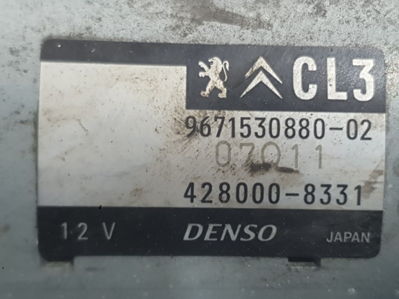Recambio de motor arranque para citroën c3 ii (sc_) 1.0 vti 68 referencia OEM IAM 9688477380 1608064680 