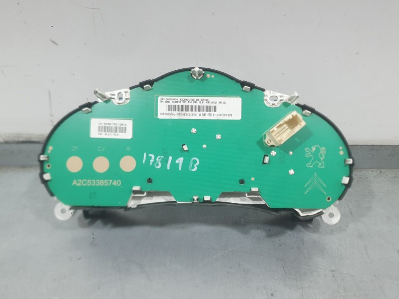 Recambio de cuadro instrumentos para citroën c3 ii (sc_) 1.0 vti 68 referencia OEM IAM 98041178XT  