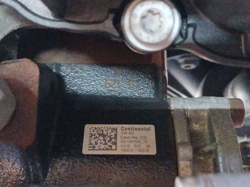 Recambio de motor completo para volkswagen polo v (6r1, 6c1) 1.6 tdi referencia OEM IAM CAYB 03L100090Q 