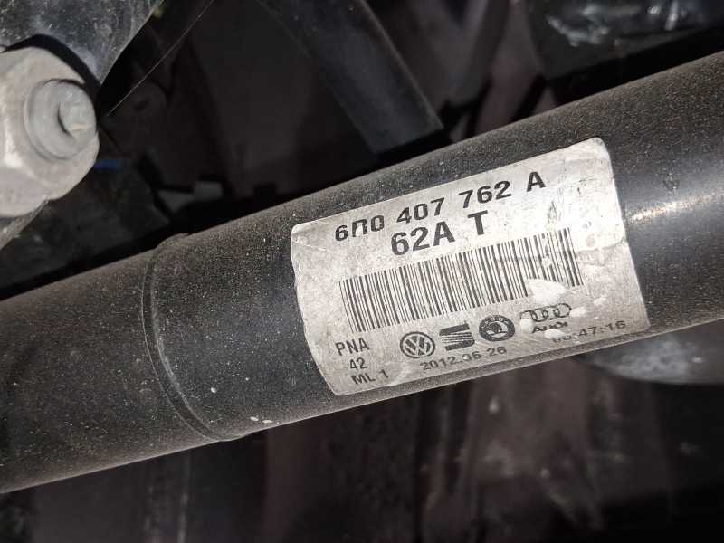 Recambio de transmision delantera derecha para volkswagen polo v (6r1, 6c1) 1.6 tdi referencia OEM IAM 6R0407762A  