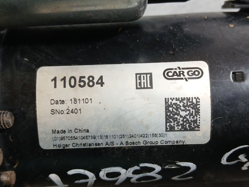 Recambio de motor arranque para citroën xsara (n1) 1.6 16v referencia OEM IAM 5802C9 5802CG 