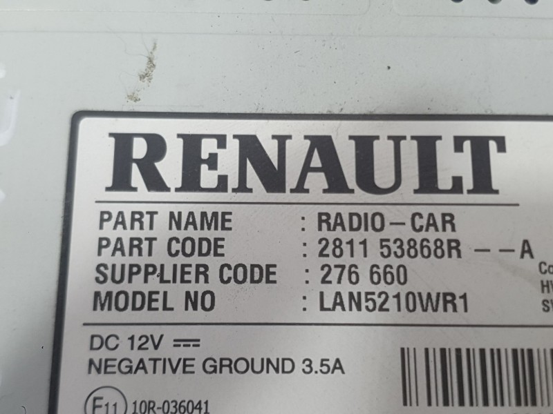 Recambio de sistema navegacion gps para renault clio iv (bh_) 0.9 tce 90 referencia OEM IAM   