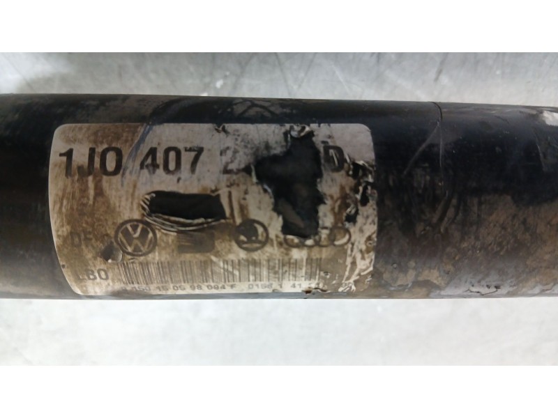 Recambio de transmision delantera derecha para audi a3 (8l1) 1.9 tdi referencia OEM IAM 1J0407452QV 1J0407452QX 