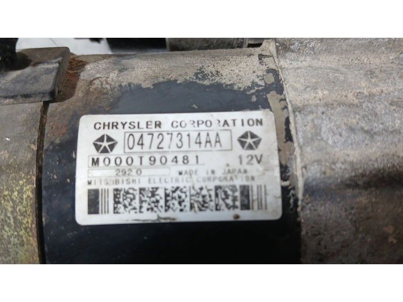 Recambio de motor arranque para chrysler voyager iv (rg, rs) 2.4 referencia OEM IAM 04686111AD  