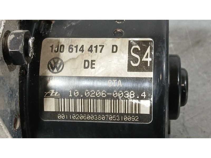Recambio de abs para seat leon (1m1) 1.9 tdi referencia OEM IAM 1J0698117D  