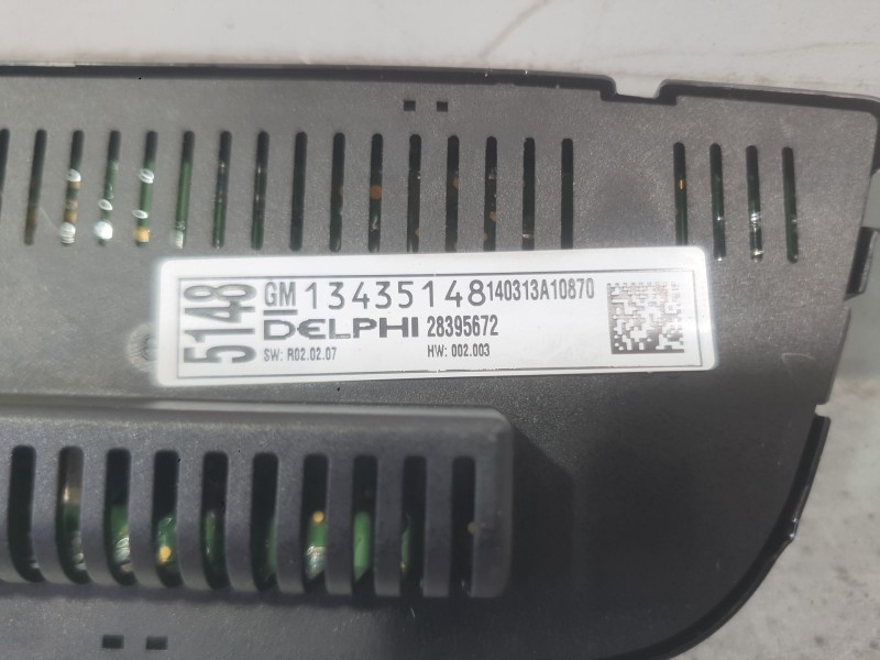 Recambio de mando climatizador para opel astra j sedán 1.4 turbo (69) referencia OEM IAM 13435148  