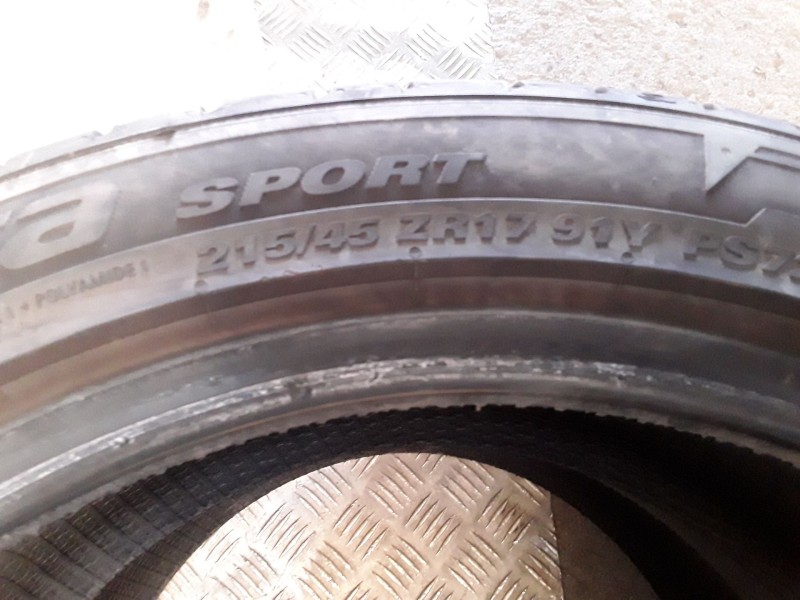 Recambio de neumatico pareja para neumaticos reutilizados - referencia OEM IAM 215451791Y KUMHO 215/45/17/91Y