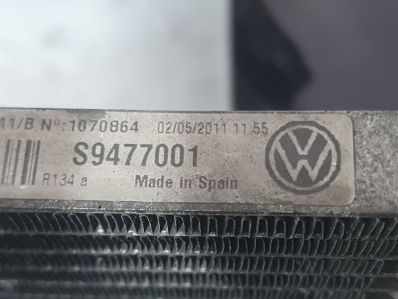 Recambio de condensador / radiador aire acondicionado para volkswagen polo v (6r1, 6c1) 1.4 (6r1) referencia OEM IAM 6R0820411Q 