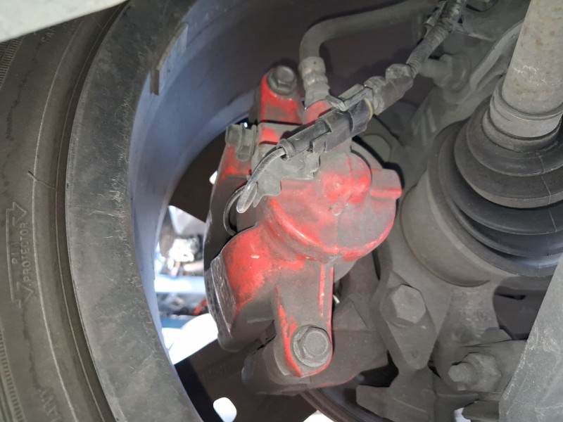 Recambio de pinza freno delantera derecha para fiat 500 (312_) 0.9 (312axm1b) referencia OEM IAM 77365545  