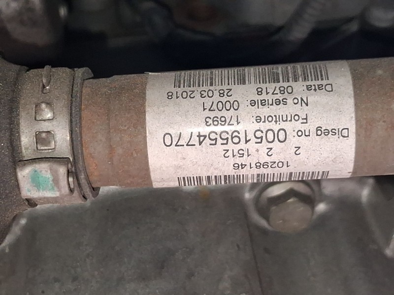Recambio de transmision delantera derecha para fiat 500 (312_) 0.9 (312axm1b) referencia OEM IAM 51955477  