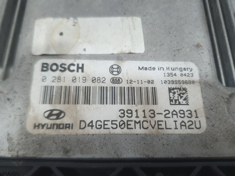 Recambio de centralita motor uce para hyundai i30 (gd) 1.6 crdi referencia OEM IAM 391122A976  
