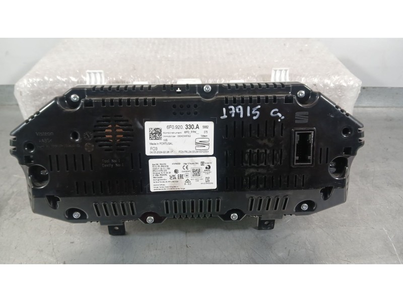 Recambio de cuadro instrumentos para seat arona (kj7, kjp) 1.0 tsi referencia OEM IAM 6F0920738B  