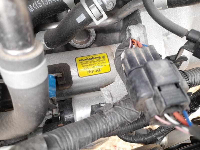 Recambio de motor arranque para hyundai i20 iii (bc3, bi3) 1.0 t-gdi referencia OEM IAM 3610008100  
