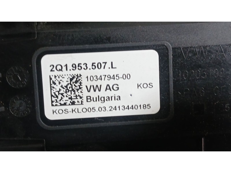 Recambio de mando luces y limpia para seat arona (kj7, kjp) 1.0 tsi referencia OEM IAM 2Q0953513ACIGI  