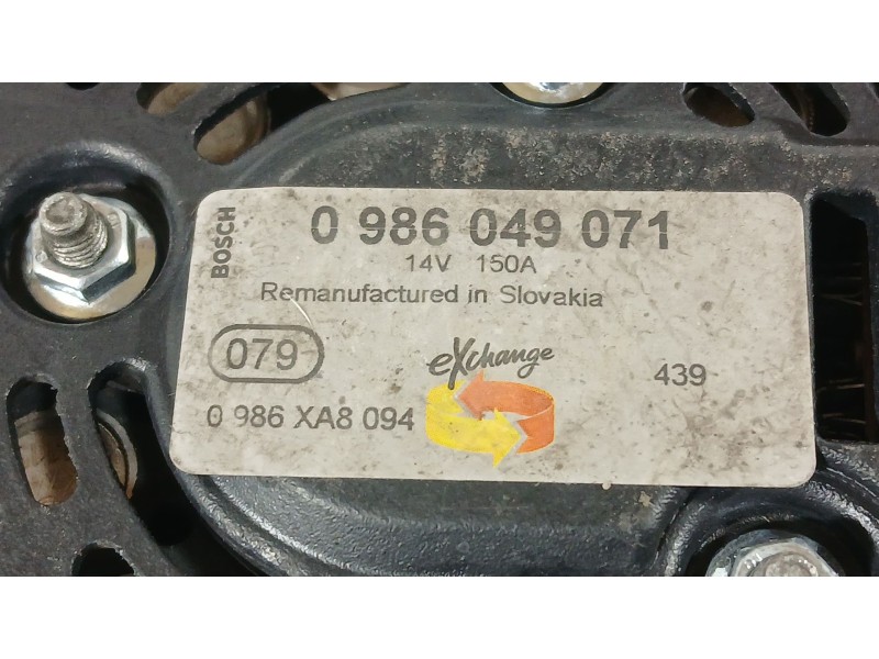 Recambio de alternador para ford focus ii (da_, hcp, dp) 1.6 tdci referencia OEM IAM 1692417  