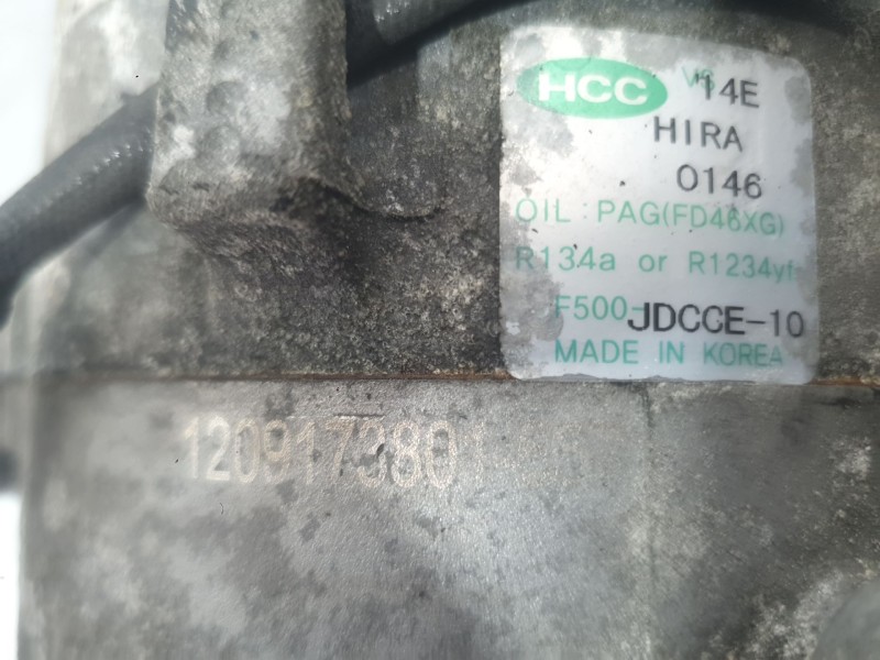 Recambio de compresor aire acondicionado para hyundai i30 (gd) 1.6 crdi referencia OEM IAM 97701A6700  