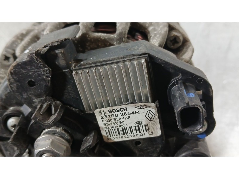 Recambio de alternador para dacia sandero ii (b8_) tce 90 lpg (b8m1) referencia OEM IAM 231002854R  