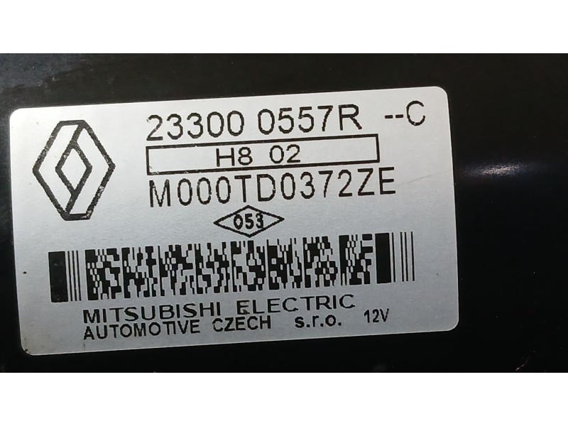 Recambio de motor arranque para dacia sandero ii (b8_) tce 90 lpg (b8m1) referencia OEM IAM 233000557R  