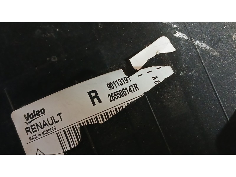 Recambio de piloto trasero derecho para dacia sandero ii (b8_) tce 90 lpg (b8m1) referencia OEM IAM 265506147R  