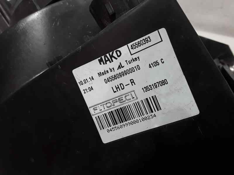 Recambio de faro derecho para citroën nemo attraction referencia OEM IAM 1353197080 1 PATA ROTA MAKO