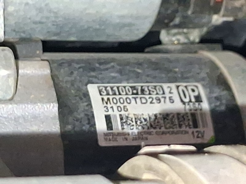 Recambio de motor arranque para suzuki ignis iii (mf, ff) 1.2 hybrid (atk412) referencia OEM IAM 3110073S02000  