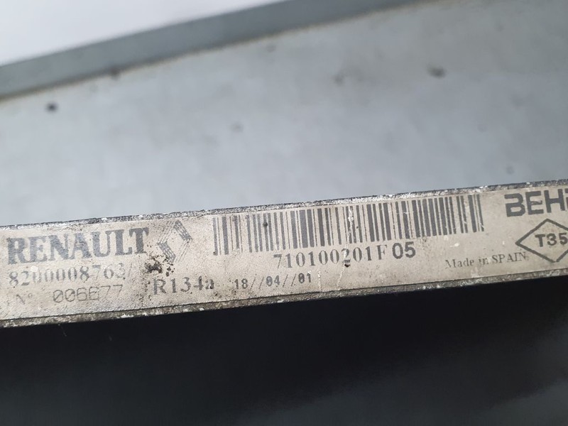 Recambio de condensador / radiador aire acondicionado para renault laguna ii (bg0) authentique referencia OEM IAM 8200008763  BE