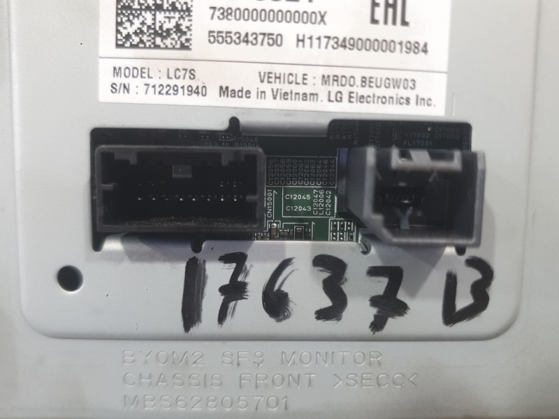 Recambio de sistema navegacion gps para opel astra k (b16) 1.6 cdti (68) referencia OEM IAM 84387989  