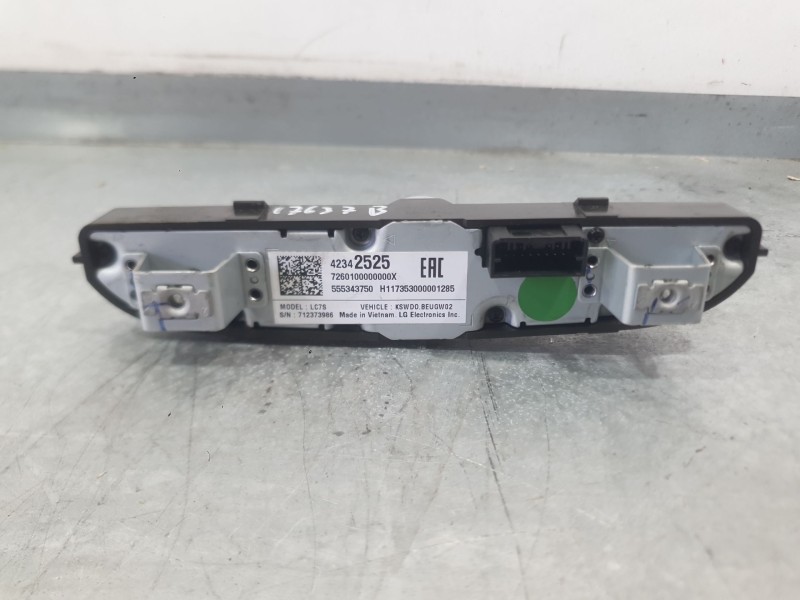 Recambio de mando radio para opel astra k (b16) 1.6 cdti (68) referencia OEM IAM   