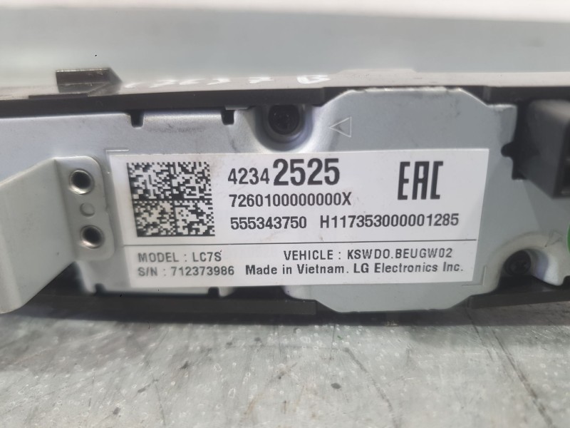 Recambio de mando radio para opel astra k (b16) 1.6 cdti (68) referencia OEM IAM   