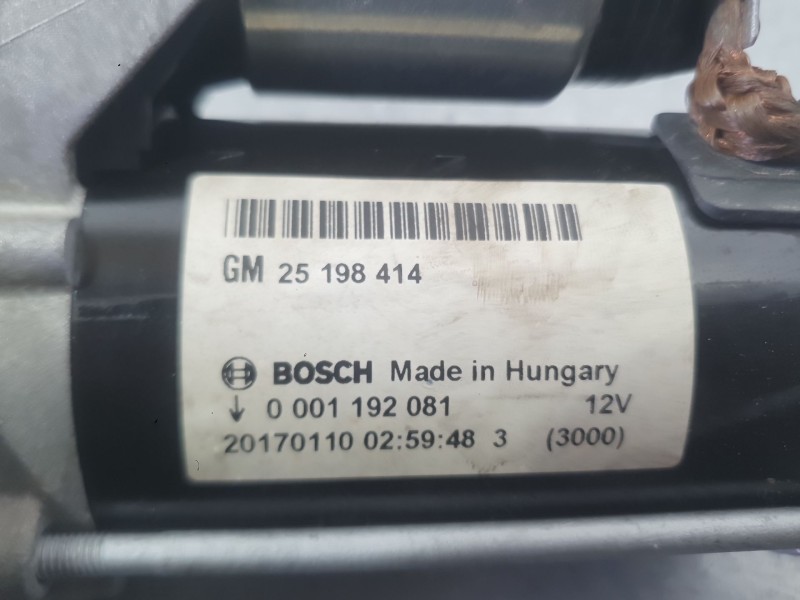 Recambio de motor arranque para opel corsa e (x15) 1.4 (08, 68) referencia OEM IAM 25196021 95520113 