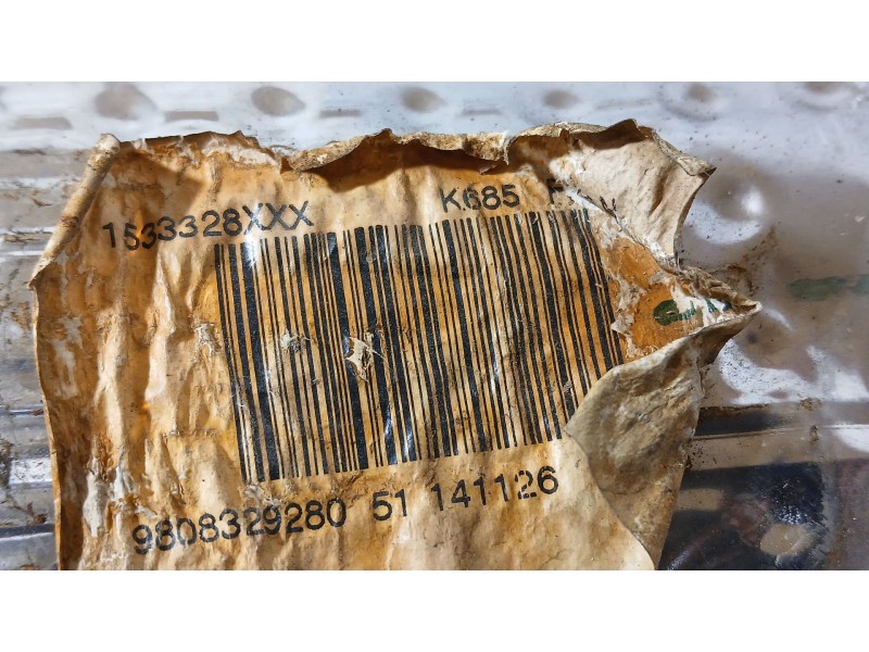 Recambio de filtro de particulas para peugeot partner caja/chasis 1.6 hdi referencia OEM IAM   
