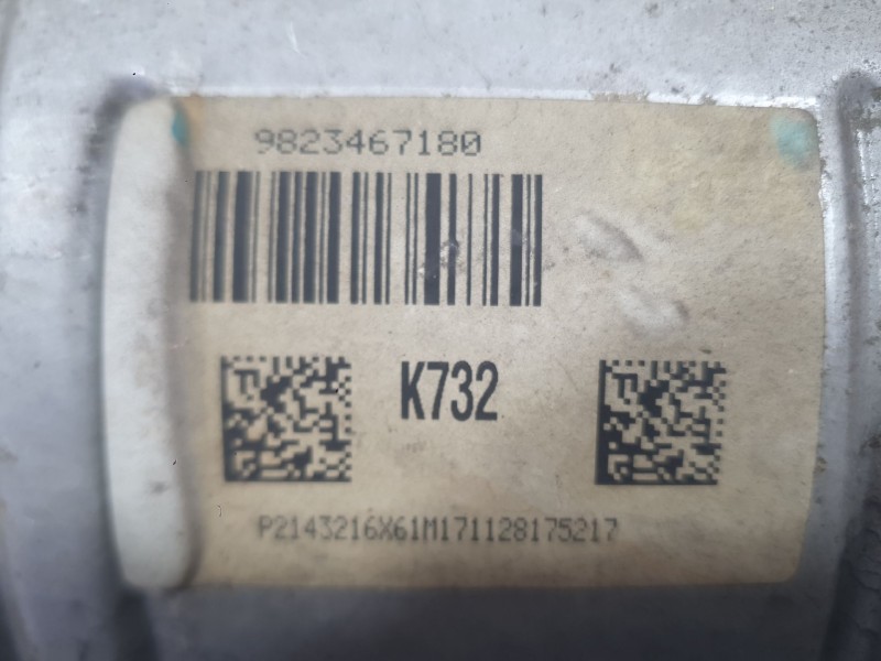Recambio de filtro de particulas para opel grandland / grandland x (a18, p1uo) 1.6 turbo d (75) referencia OEM IAM 9823467180  