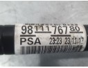 Recambio de transmision delantera derecha para opel grandland / grandland x (a18, p1uo) 1.6 turbo d (75) referencia OEM IAM 9811