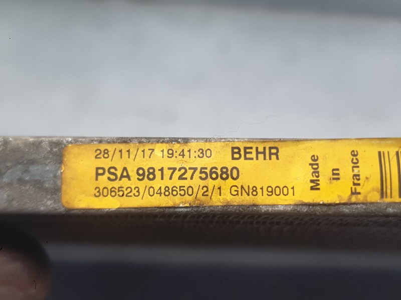 Recambio de condensador / radiador aire acondicionado para opel grandland / grandland x (a18, p1uo) 1.6 turbo d (75) referencia 