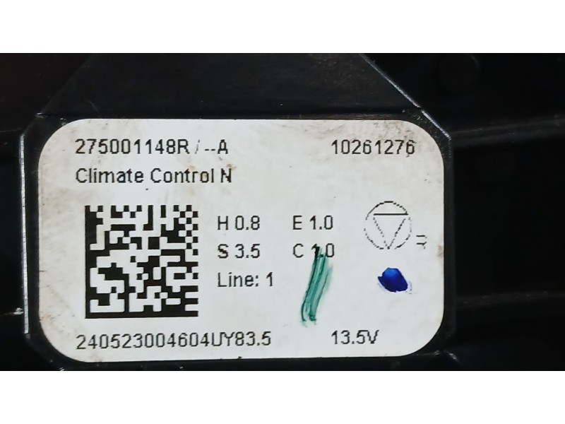 Recambio de mando climatizador para dacia duster (hm_) 1.0 tce 90 referencia OEM IAM   