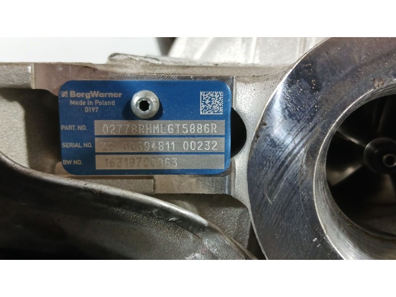 Recambio de turbocompresor para dacia duster (hm_) 1.0 tce 90 referencia OEM IAM   