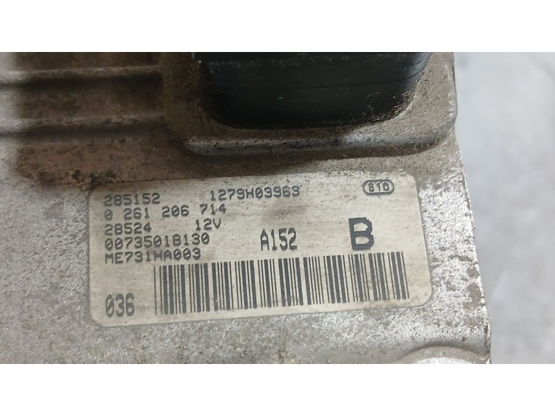 Recambio de centralita motor uce para alfa romeo 147 (937_) 1.6 16v t.spark eco (937.axa1a, 937.bxa1a) referencia OEM IAM 735018