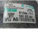 Recambio de compresor aire acondicionado para volkswagen polo v (6r1, 6c1) 1.6 tdi referencia OEM IAM 1K0820808F  