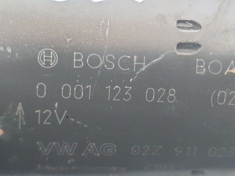 Recambio de motor arranque para volkswagen polo v (6r1, 6c1) 1.6 tdi referencia OEM IAM 02Z911024KX  