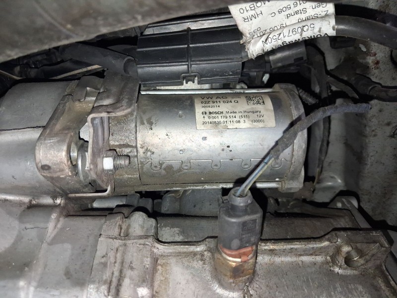 Recambio de motor arranque para volkswagen golf vii (5g1, bq1, be1, be2) 1.4 tsi referencia OEM IAM 02Z911024FX  
