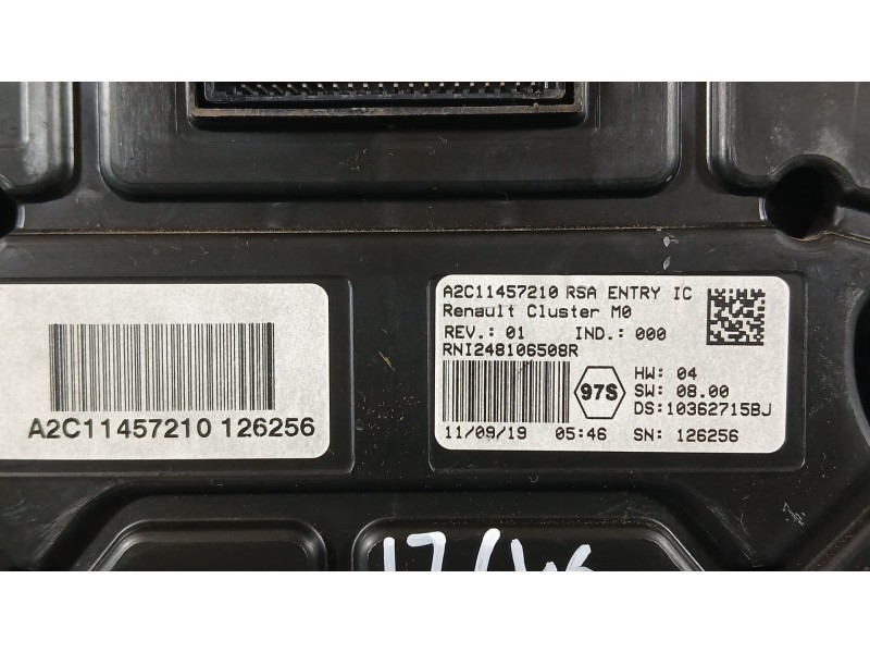 Recambio de cuadro instrumentos para dacia duster (hm_) 1.5 dci 115 4x4 (hmad) referencia OEM IAM 248091014R  