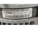 Recambio de alternador para toyota auris (_e18_) 1.4 d-4d (nde180_) referencia OEM IAM 270600N100 DENSO 3111552140