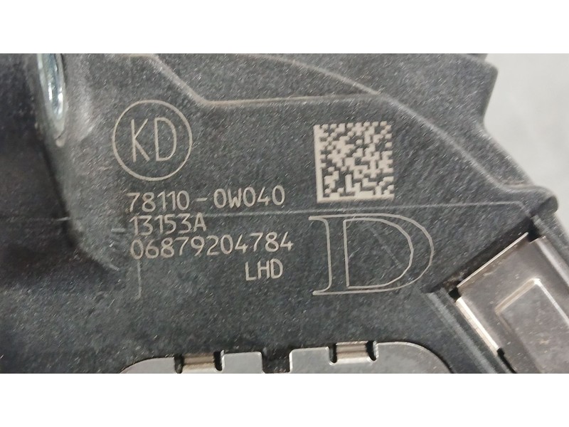 Recambio de potenciometro pedal para toyota auris (_e18_) 1.4 d-4d (nde180_) referencia OEM IAM 781100W040  