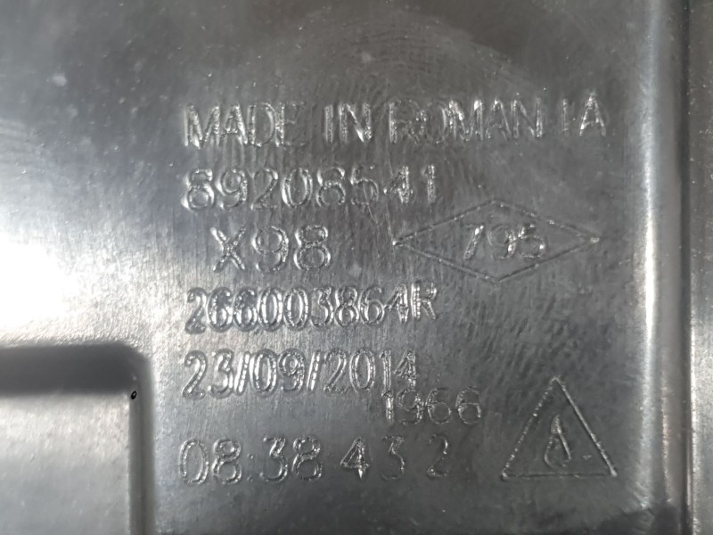 Recambio de piloto delantero derecho para renault clio iv (bh_) 1.5 dci 75 referencia OEM IAM 266003864R LUZ DIURNA 