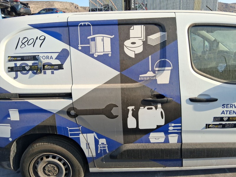 Recambio de puerta lateral corredera derecha para peugeot partner furgoneta/monovolumen (k9) 1.5 bluehdi 100 referencia OEM IAM 