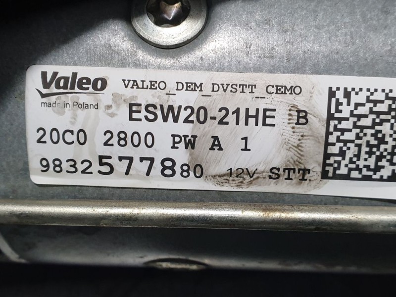 Recambio de motor arranque para citroën berlingo feel m referencia OEM IAM 9832577880 ESW2021HE VALEO