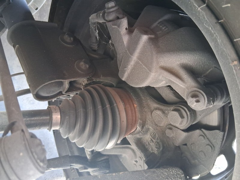 Recambio de mangueta delantera izquierda para peugeot partner furgoneta/monovolumen (k9) 1.5 bluehdi 100 referencia OEM IAM 1647