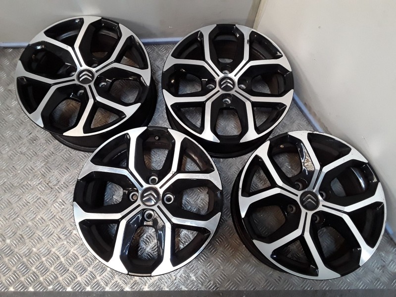 Recambio de juego llantas aluminio para citroën c3 aircross ii (2r_, 2c_) 1.5 bluehdi 110 referencia OEM IAM 6.5X16 4 TORN ET20 