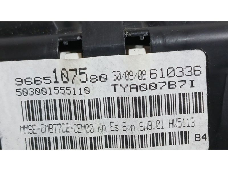 Recambio de cuadro instrumentos para peugeot 308 i (4a_, 4c_) 1.6 16v referencia OEM IAM 9806132780  